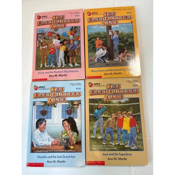 The Baby Sitters Club Book Lot of 10 Books 20-29 Ann M Martin Vintage 80's 90's - Picture 4 of 10